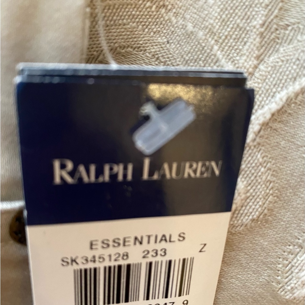 Ralph Lauren Girls Khaki Size 7 Pants Zipper - 5 Pockets- NWT - Picture 5 of 11